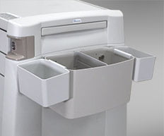 Multicavity Organizer with additional Side Bins